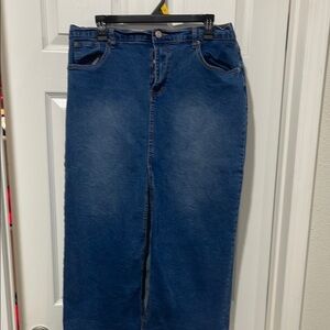 Women's Blue Denim Skirt